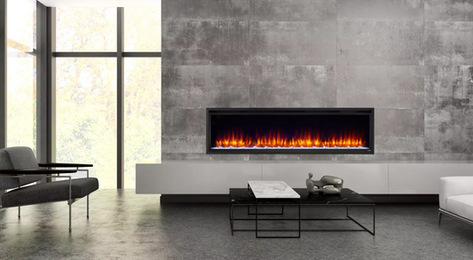 SimpliFire Allusion Platinum Fireplace