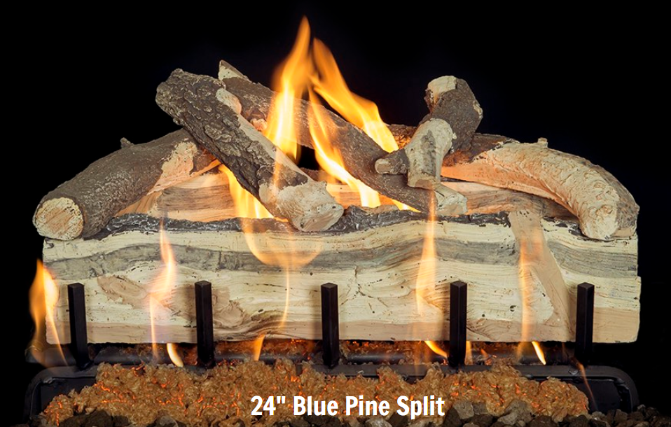 Grand Canyon Arizona Blue Pine Split Log Set